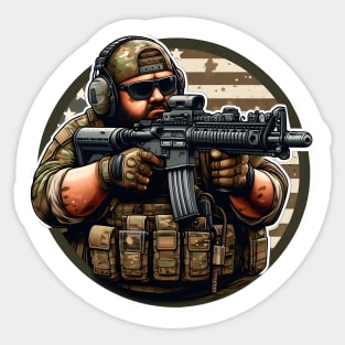 Tactical Fatman Sticker